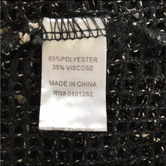 LULA B Black Mesh 2 Top Set with Silver Concho Buttons - Picture 15 of 15